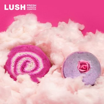 LUSH [백화점] 솜사탕처럼 포근한 입욕제 (섹스 밤 + 더 컴포터)