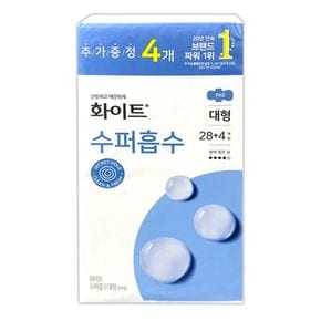 IS-SA 화이트 수퍼흡수 생리대 대형 32P