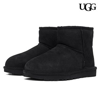 UGG 클래식 미니 II 부츠 블랙 (1016222-BLK)