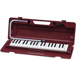 YAMAHA P-37D 3 야마하 피아니카 건반 하모니카 마룬 풀 옥타브의 광음역 부드러운 터치감의