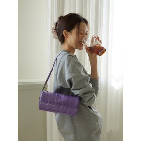 Butter round shoulder bag (버터 라운드 숄더 백) Purple