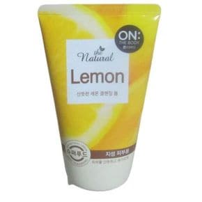 산뜻 레몬클렌징폼 120g 지성피부용 세안 쌀눈 쌀겨폼 져 폼크렌