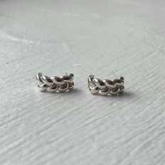 French braid earring (2024fw40)