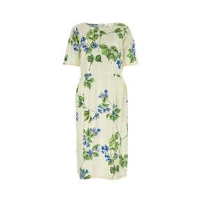 PRADA  Printed twill dress FLORAL