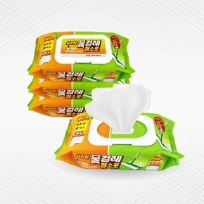 물걸레 청소포 실속형 중형 30매 x 4개