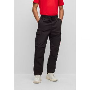 3788487 HUGO GARLO - Cargo trousers black