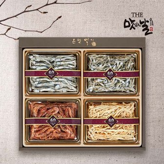 맛있는날 [9/11일 오전9시 결제건까지 명절전배송]특선 멸치세트 8호(대멸110g+소멸140g+홍새우90g+황태속살채 70g)