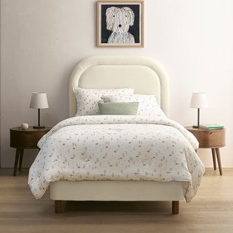 마테라소 포그 부클침대 우드형 다릿발 SS (매트제외)