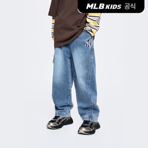 (공식)26FW 스트릿 커브드와이드 라이크라 소프트 데님팬츠 7ADPB3164-50BLS