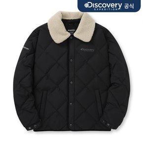 남성 디하스 카라넥 튜브 구스다운 경량패딩 (BLACK)