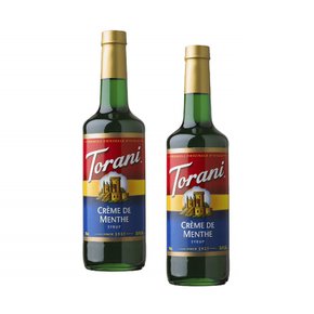 [해외직구] 토라니 크림 멘테 시럽 Torani Creme Menthe Syrup 750ml 2병