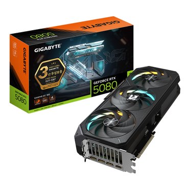 기가바이트 지포스 RTX 5080 GAMING OC D7 16GB 제이씨현