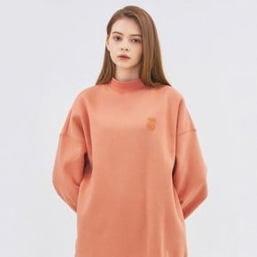 SMALL MONO LONG SWEATSHIRT_ORANGE