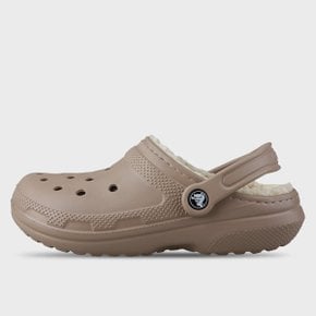 겨울크록스  CROCS 클래식 라인드 겨울 방한 털슬리퍼 203591-2YB