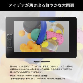 [Amazon.co.jp 23.6 Wacom Cintiq Pro 24 TDTK-2420K0 한정] 와콤 액체 탭 액정 펜 태블릿 형 펜