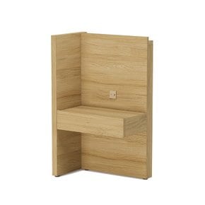 브레노 사이드패널 서랍파티션형 63.3cm_내추럴