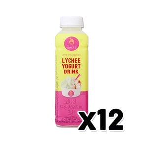 요아정 드링킹요거트 리치 페트음료 500ml x 12개