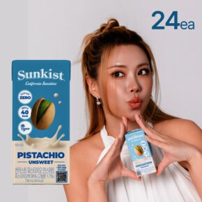 (40kcal) 썬키스트 마시는 피스타치오 언스위트 190ml 24입