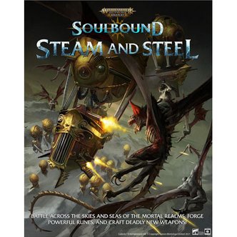 보드엠 Sigmar RPG의 Warhammer Age : Soulbound- Steam & Steel (하드 커버)