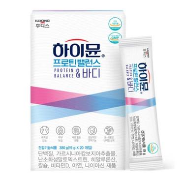  하이뮨 프로틴밸런스 & 바디 스틱 19g x 20포 2개