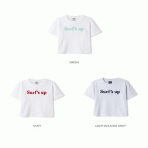 여성 패치 반팔티 / Surf Patch T-shirt_A WHRPE3794F