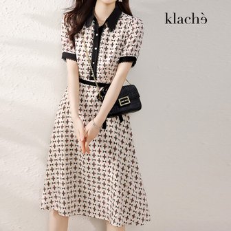 KLACHE 클라셰 아트다이아레이스원피스_B4M0147