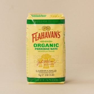 플라하반 포리지 오트 유기농 1kg