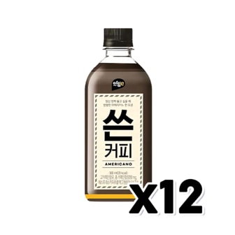  아임이 쓴커피 아메리카노 커피페트음료 500ml x 12개