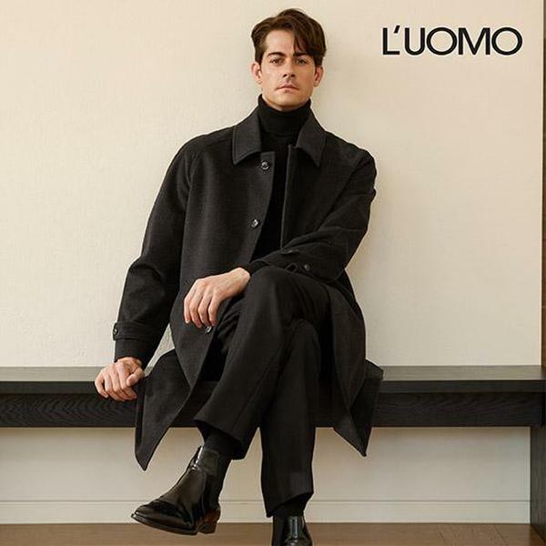 25FW 캐시미어 울 블렌딩 패딩 코트