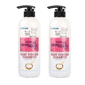 포비스 베이비파우더 강아지 샴푸 550ml2개