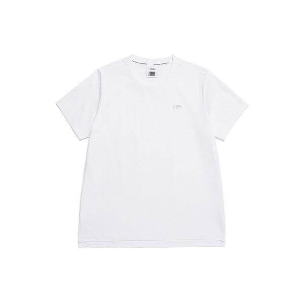 N252WTS930 여성 COOL MAX 스몰로고 반팔 티셔츠 WHITE