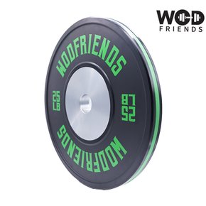 컴페티션 엣지 중량 원판 바벨 역도 홈짐 크로스핏 파운드 25LB WFCE-25