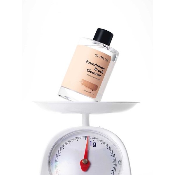 [1g클렌져][주1회]더툴랩 파운데이션 OR 메이크업 브러쉬 세척 클렌저 (2종 택1)
