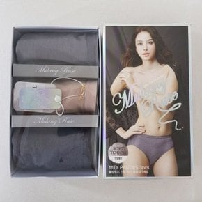 프리미엄 고급팬티 누디 223 인팅 미디팬티 3매입 MWP (WD7FBE5)