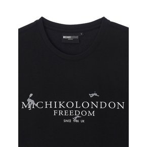 FREEDOM HUMAN TOP BLACK_UNISEX