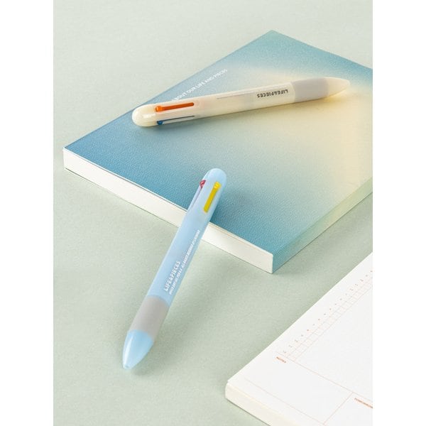 LIFE&PIECES 4색 젤 펜 new