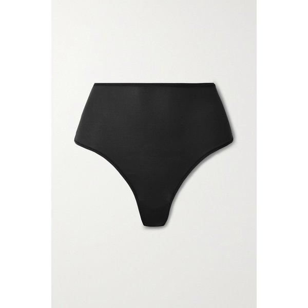 스킴스 핏 에브리바디 하이 웨이스트 텅 팬티 오닉스 블랙 36594538430116541