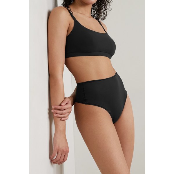 스킴스 핏 에브리바디 하이 웨이스트 텅 팬티 오닉스 블랙 36594538430116541