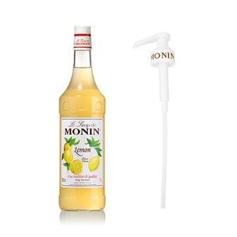  모닌 레몬 시럽 1000ml + 모닌 시럽 펌프