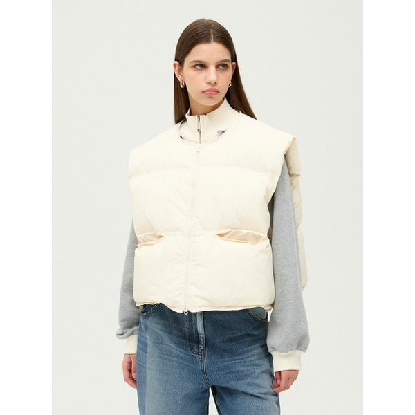 미니멀 패딩 베스트 EMQ1WPD200