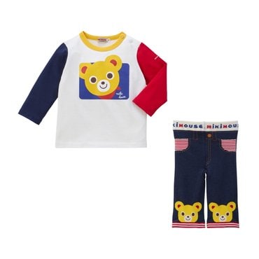 미키하우스 MH 푸치우사코 상하의세트 (GIFT)(11O901101-04)