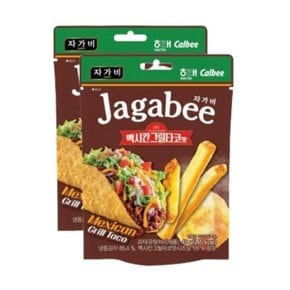 해태 자가비 맥시칸그릴타코맛  45g x 2개