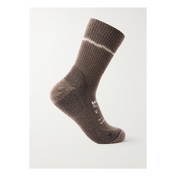 스트레치 메리노 울 혼방 양말 블랙 35 46376663162896053