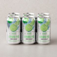 스파클링에이드 라임 350ml*6