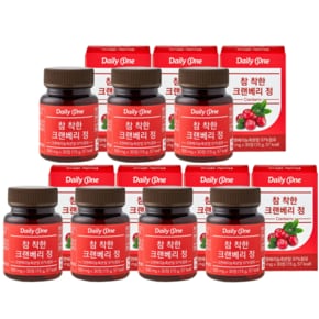 참 착한 크랜베리정 30정 X 7병/크렌베리