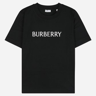 버버리 [시흥점] 6S 8118977 A1189 여성 로고 코튼 반팔 티셔츠 블랙