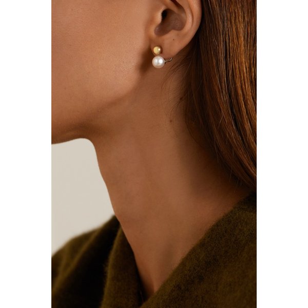 마테오 14-karat Gold Pearl Earrings 골드 17428787259245289