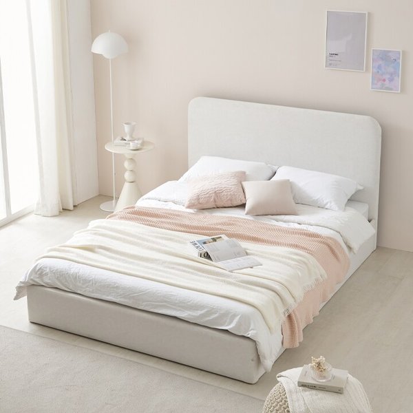 베카 슬림헤드 조야 아쿠아텍스 기능성 패브릭 침대 Q [착불]