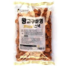 에코푸드 왕고구마형스낵 1.1kg 업소 식당용 대용량간식 옛날과자