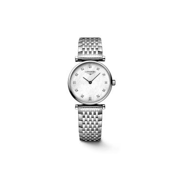론진 라 그랑드 클래식 MOP 다이아 24MM L4.209.4.87.6